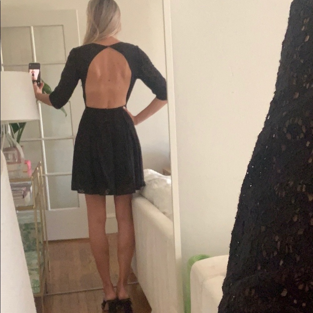 Black Backless Mini - image 2
